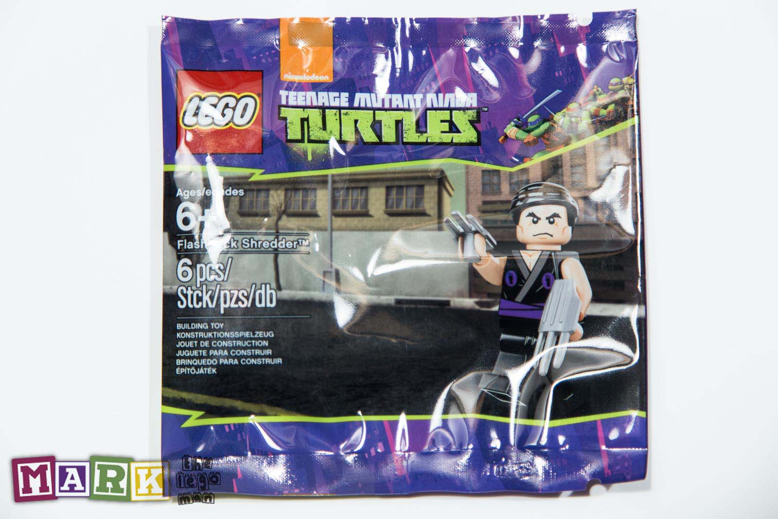 Lego Minifig Flashback Shredder TMNT Teenage Mutant Ninja Turtles